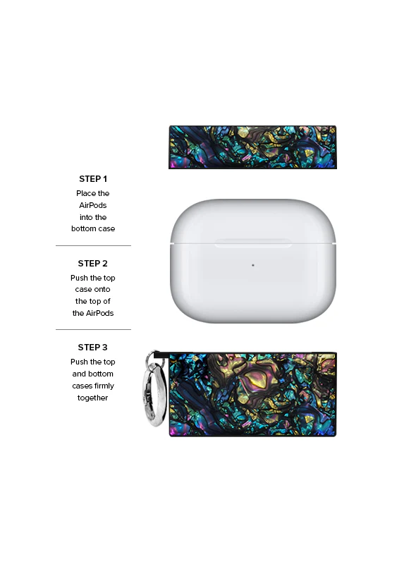 SQUARE® Abalone Shell AirPods Case - Image 15