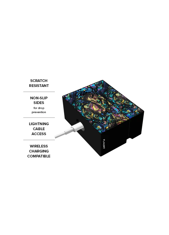 SQUARE® Abalone Shell AirPods Case - Image 4
