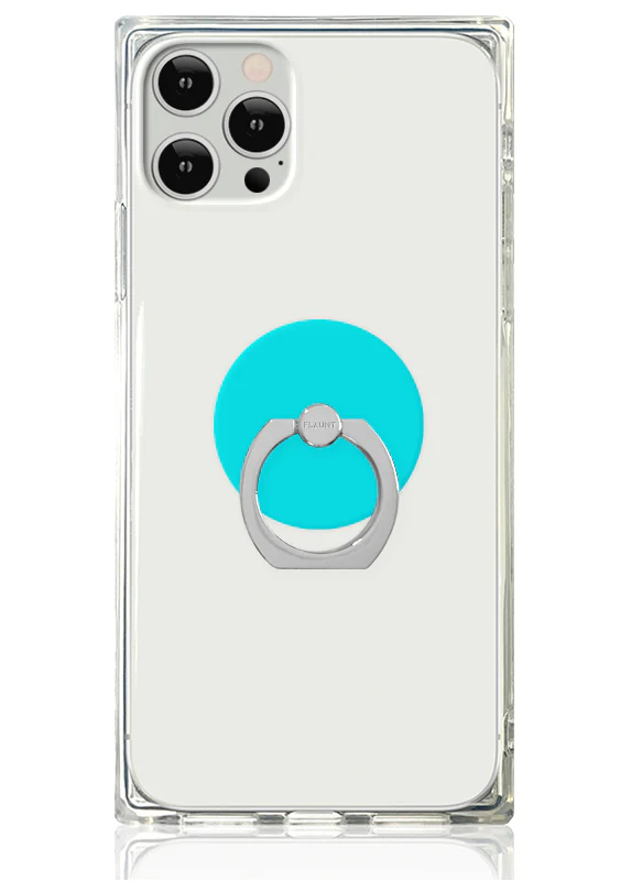 Aqua Adhesive Phone Ring Stand - Image 2