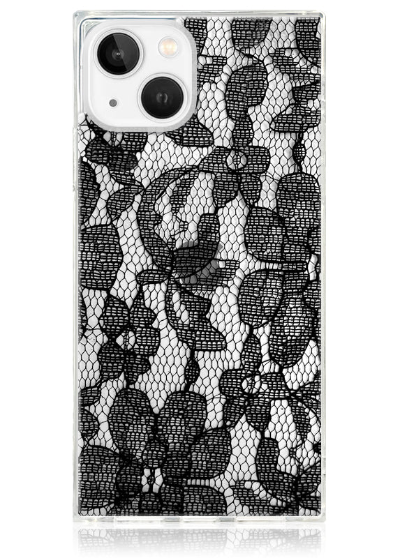 SQUARE® Black Lace iPhone Case - Image 39