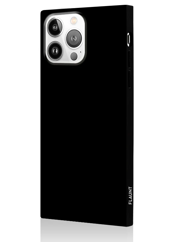 SQUARE® Black Patent iPhone Case - Image 8