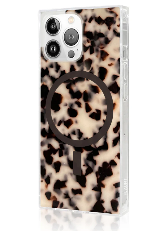 SQUARE® Blonde Tortoise Shell iPhone Case - Image 36