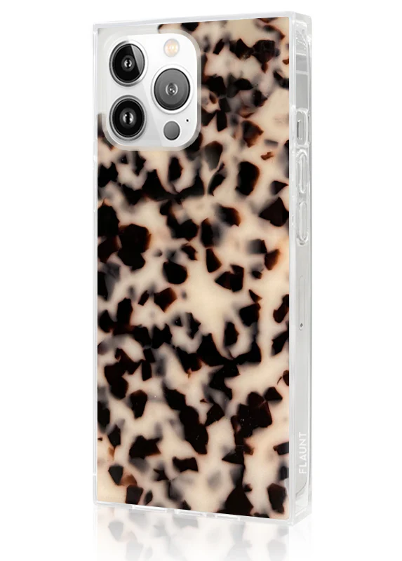 SQUARE® Blonde Tortoise Shell iPhone Case - Image 44
