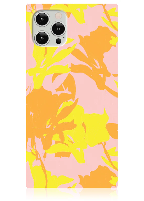 SQUARE® Blush Blossom iPhone Case - Image 3