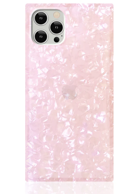 SQUARE® Blush Pearl iPhone Case - Image 3