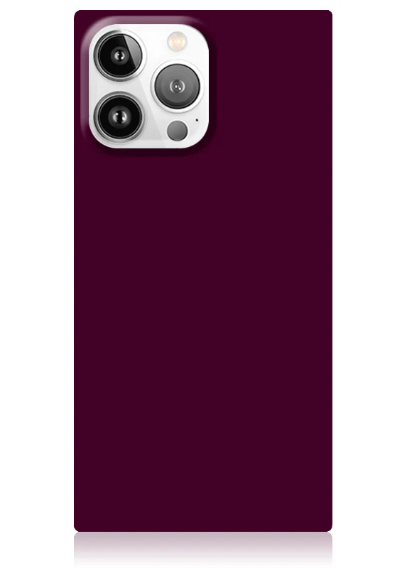 SQUARE® Burgundy iPhone Case - Image 53