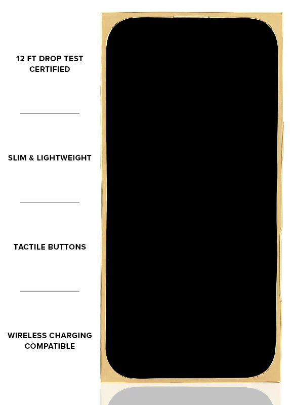 Elite Collection - SQUARE® Gold Crystal Elegance iPhone Case - Image 53