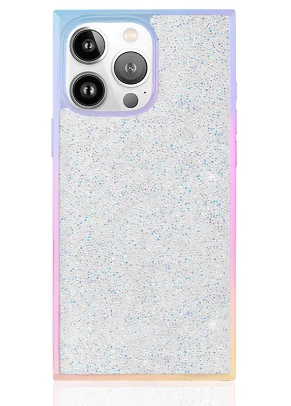 Elite Collection - SQUARE® Iridescent Crystal Elegance iPhone Case - Image 37