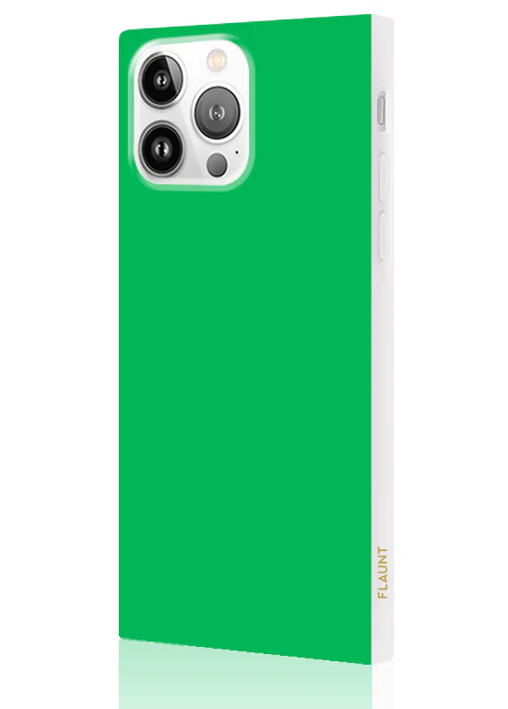 SQUARE® Emerald Green iPhone Case - Image 2