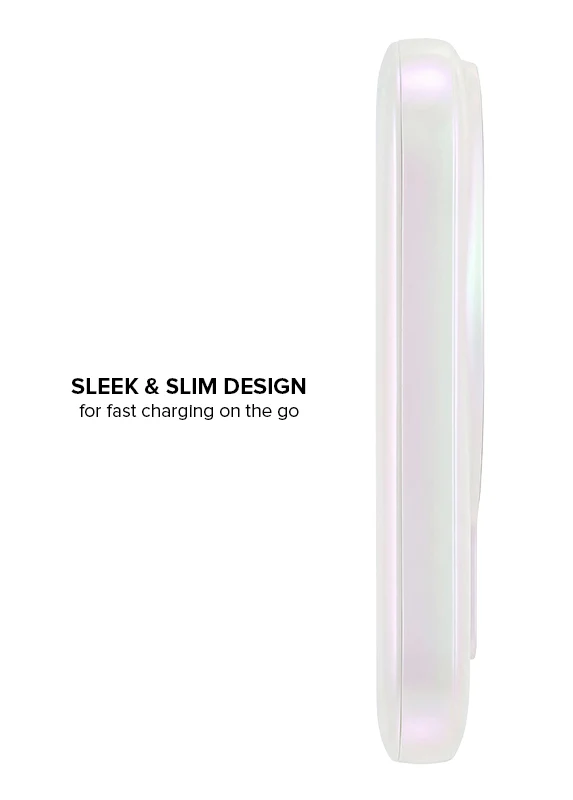 Faux Iridescent Pearl MagSafe Battery Pack (Works with MagSafe Cases Only) - Image 4