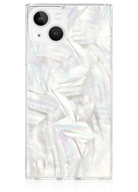 SQUARE® Geo White Mother of Pearl iPhone Case - Image 13