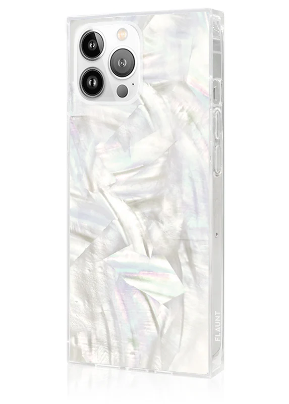 SQUARE® Geo White Mother of Pearl iPhone Case - Image 26