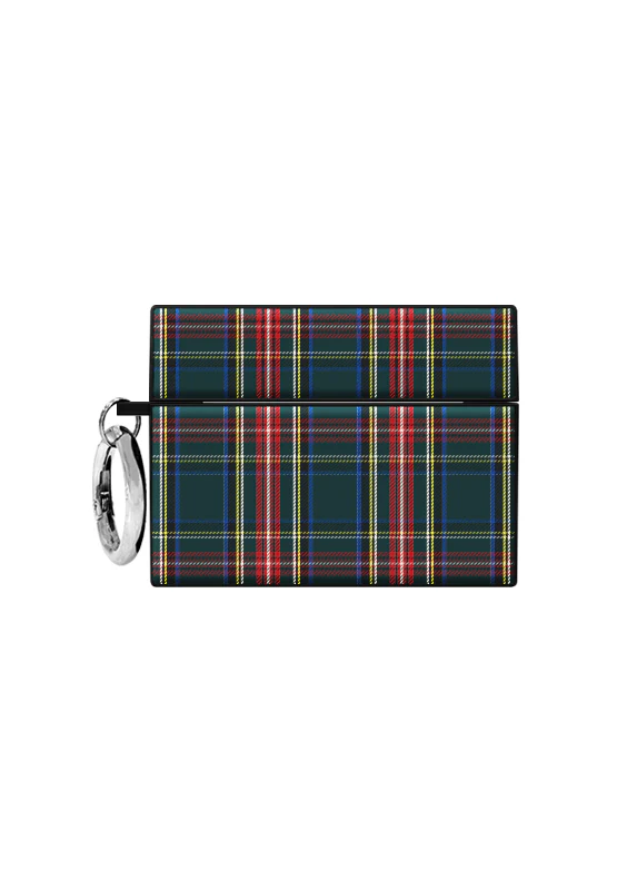 SQUARE® Green Plaid AirPods Case