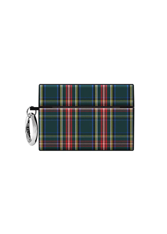 SQUARE® Green Plaid AirPods Case - Image 11
