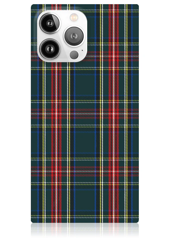 SQUARE® Green Plaid iPhone Case - Image 13