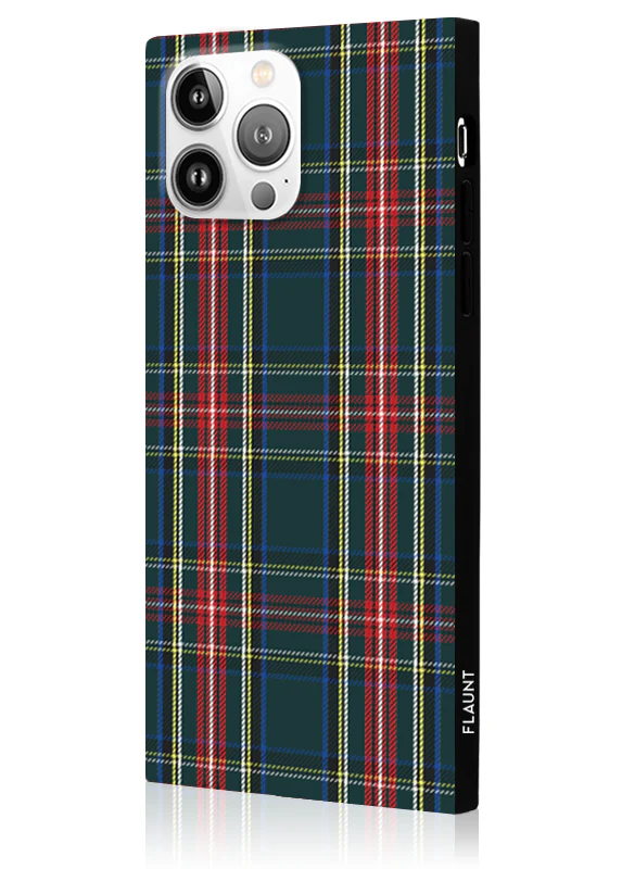 SQUARE® Green Plaid iPhone Case - Image 2