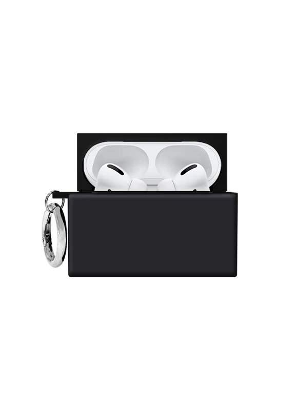 SQUARE® Matte Black AirPods Case - Image 12