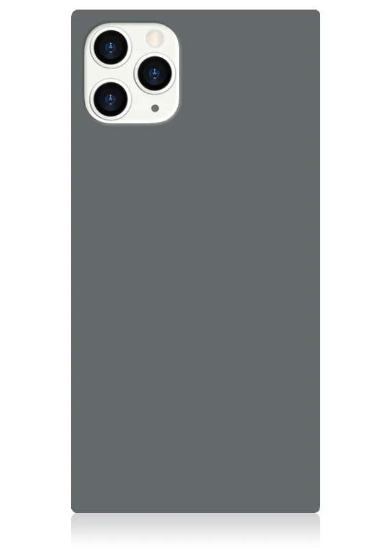 SQUARE® Matte Gray iPhone Case - Image 17