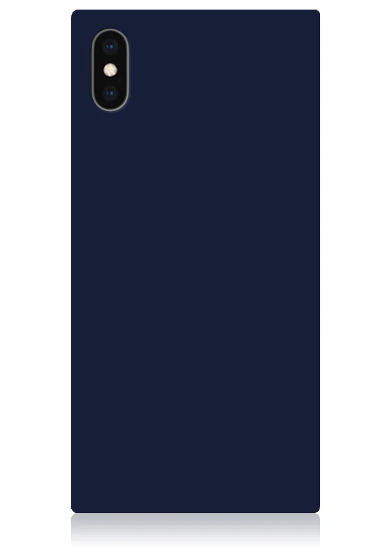 SQUARE® Matte Navy iPhone Case - Image 11