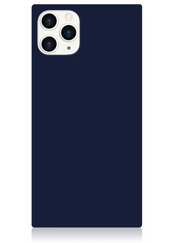 SQUARE® Matte Navy iPhone Case - Image 17