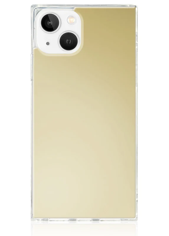SQUARE® Metallic Gold Mirror iPhone Case - Image 21