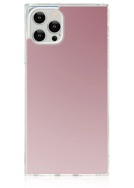 SQUARE® Metallic Rose Mirror iPhone Case - Image 3