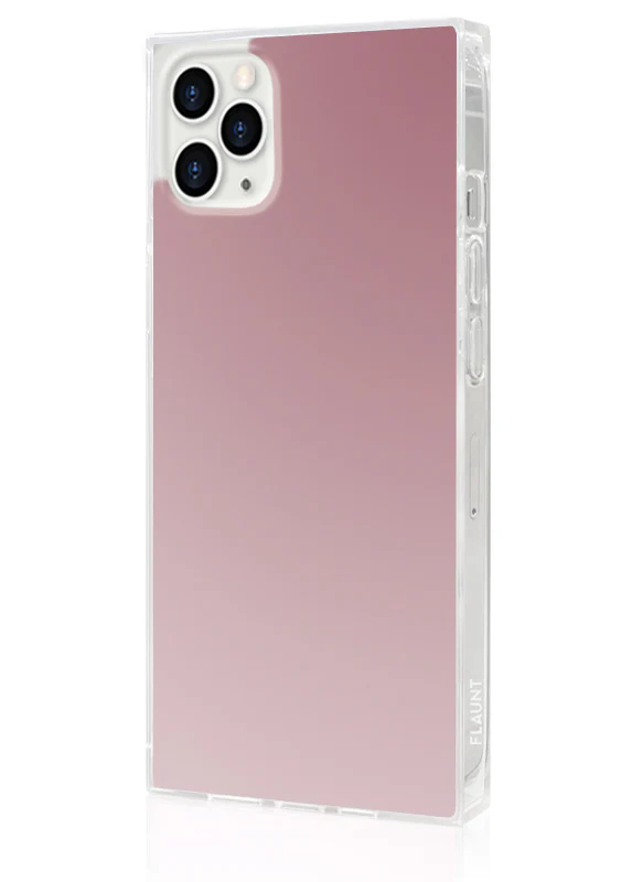 SQUARE® Metallic Rose Mirror iPhone Case - Image 8