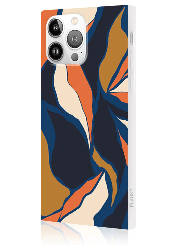 SQUARE® Navy Blossom iPhone Case - Image 26