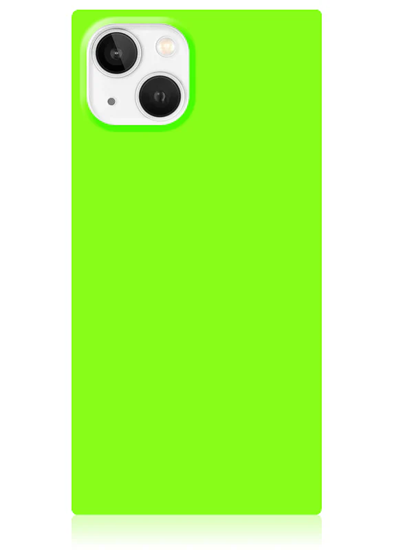 SQUARE® Neon Green iPhone Case - Image 29