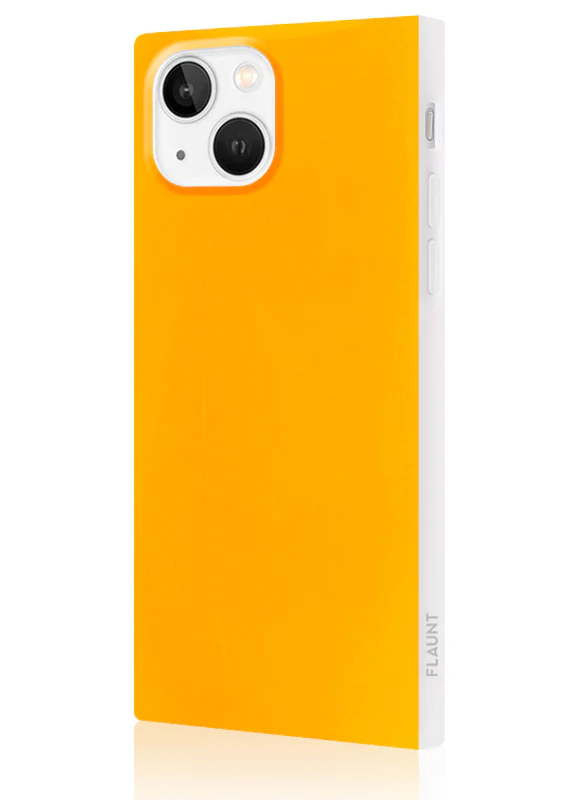 SQUARE® Neon Orange iPhone Case - Image 54