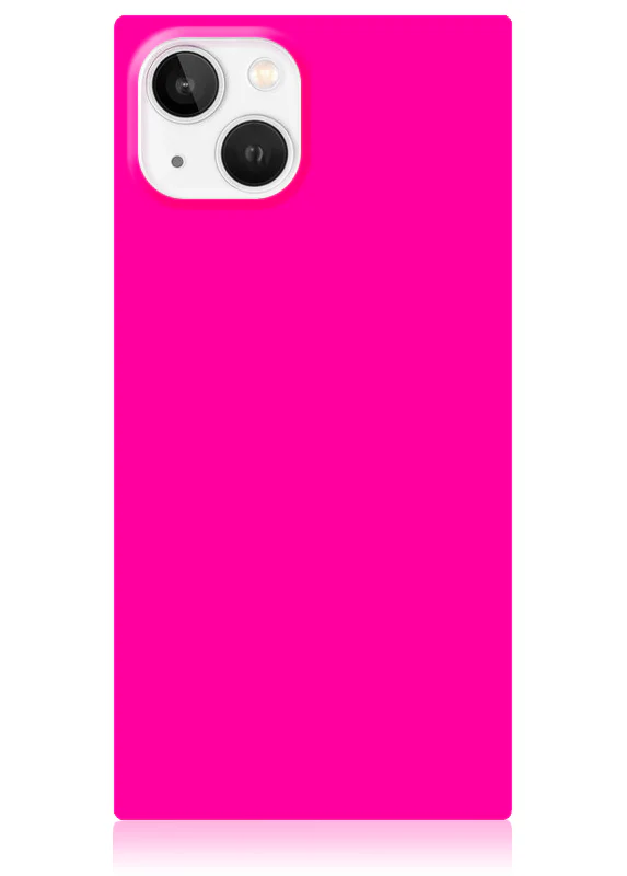 SQUARE® Neon Pink iPhone Case - Image 51