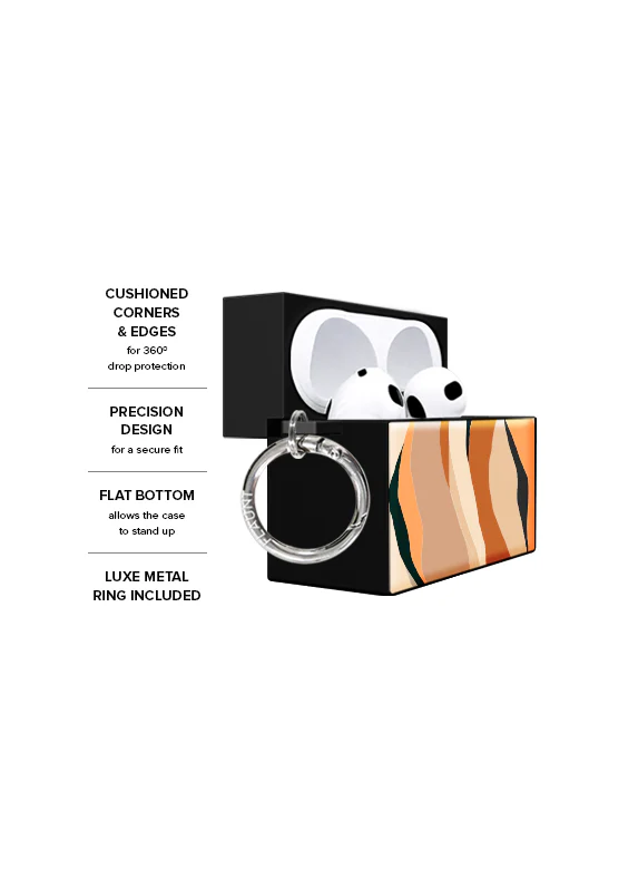 SQUARE® Neutral Print AirPods Case - Image 3