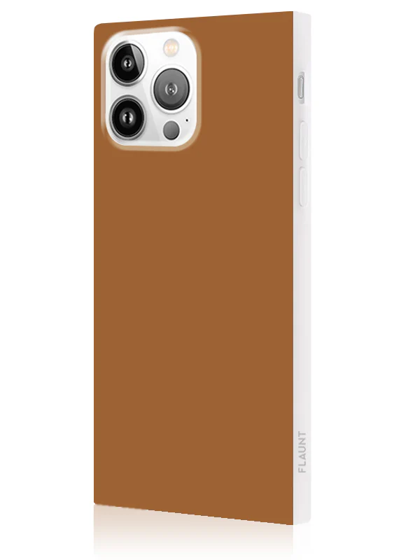 SQUARE® Nude Caramel iPhone Case - Image 40