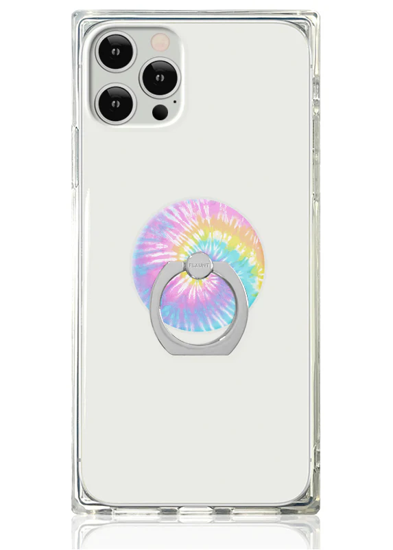 Pastel Tie Dye Adhesive Phone Ring Stand - Image 2