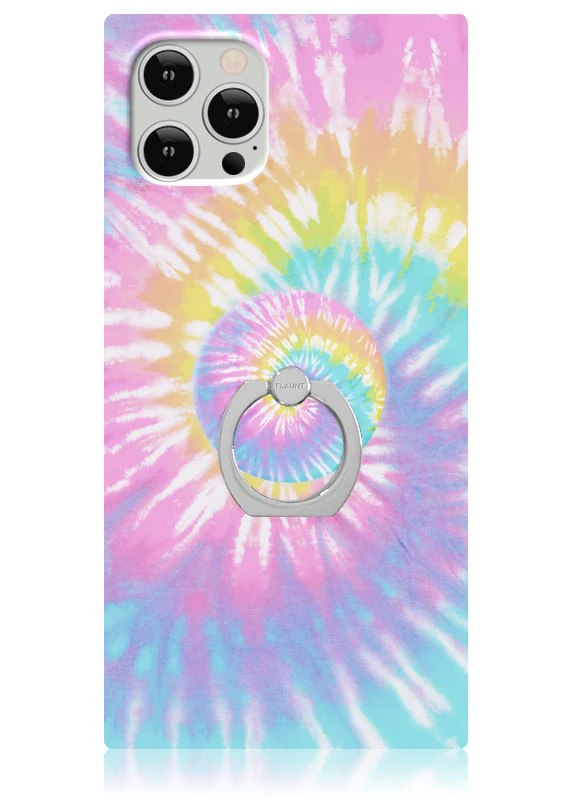 Pastel Tie Dye Adhesive Phone Ring Stand - Image 3