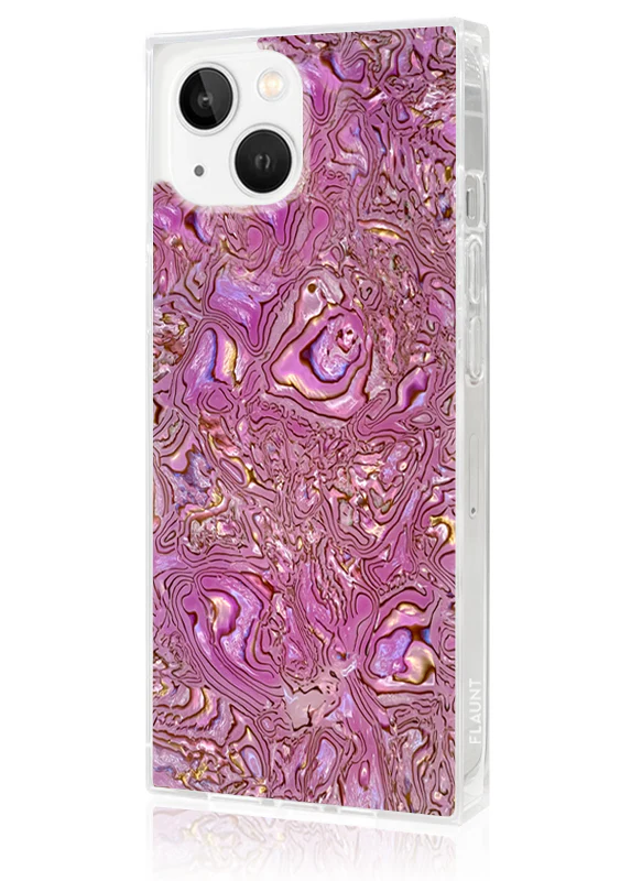 SQUARE® Pink Abalone Shell iPhone Case - Image 10