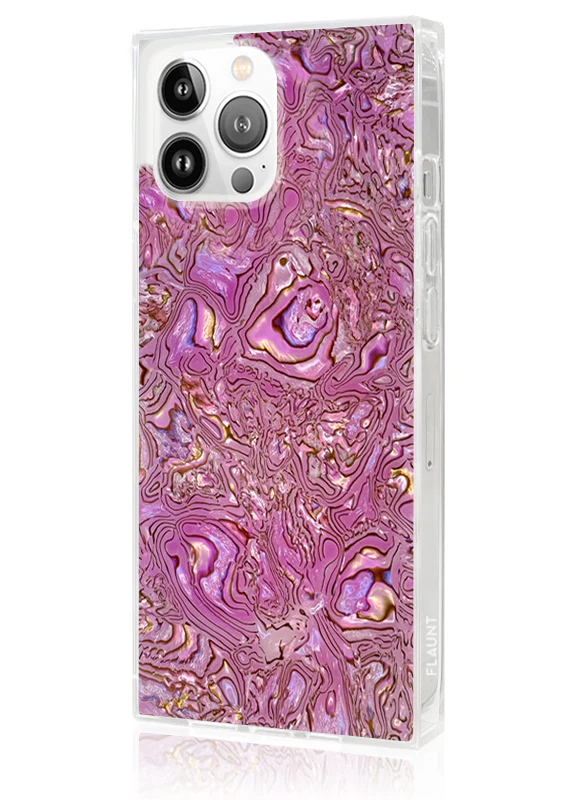 SQUARE® Pink Abalone Shell iPhone Case - Image 14