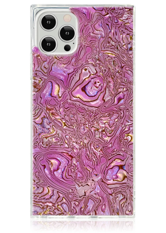 SQUARE® Pink Abalone Shell iPhone Case - Image 17