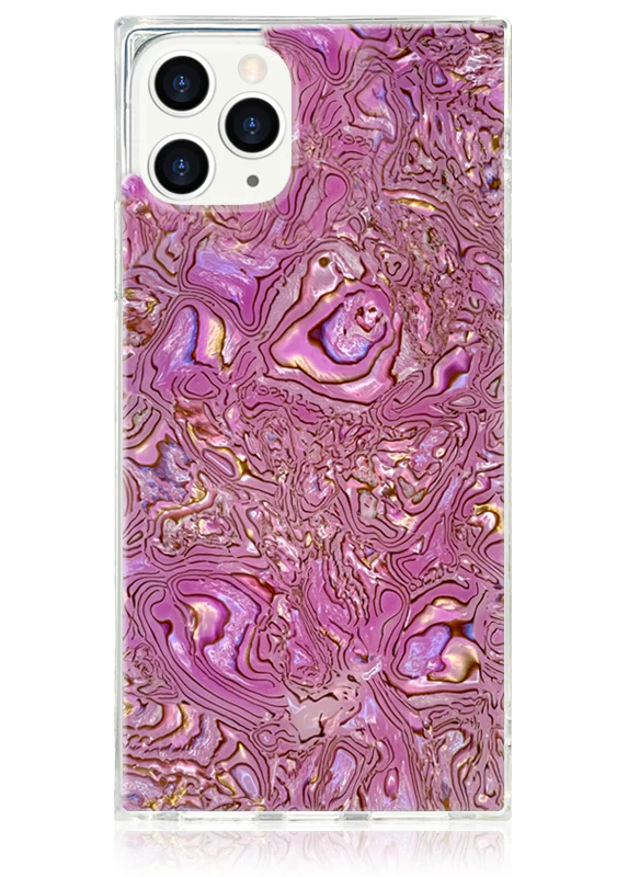 SQUARE® Pink Abalone Shell iPhone Case - Image 21
