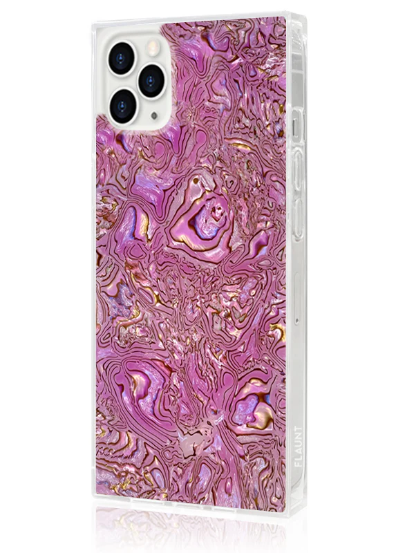 SQUARE® Pink Abalone Shell iPhone Case - Image 22