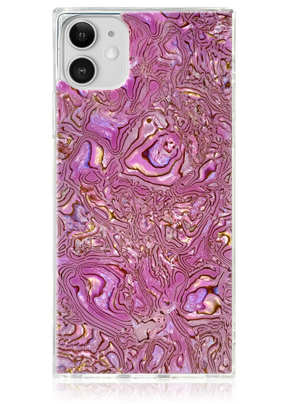 SQUARE® Pink Abalone Shell iPhone Case - Image 23