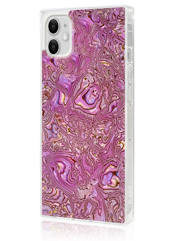 SQUARE® Pink Abalone Shell iPhone Case - Image 24