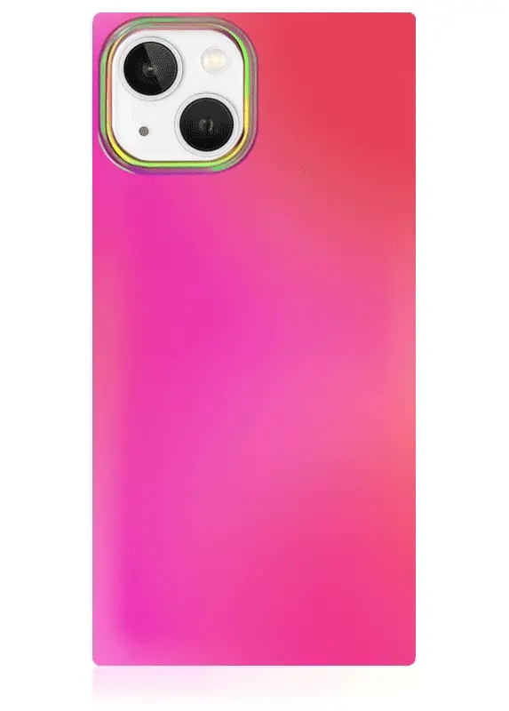 SQUARE® Pink Iridescent Satin iPhone Case - Image 25