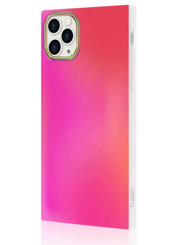 SQUARE® Pink Iridescent Satin iPhone Case - Image 30