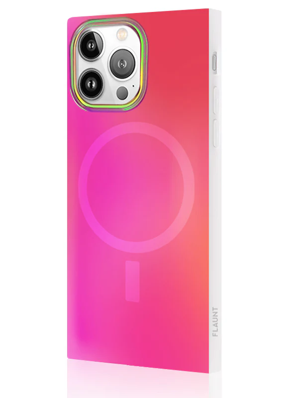 SQUARE® Pink Iridescent Satin iPhone Case - Image 40