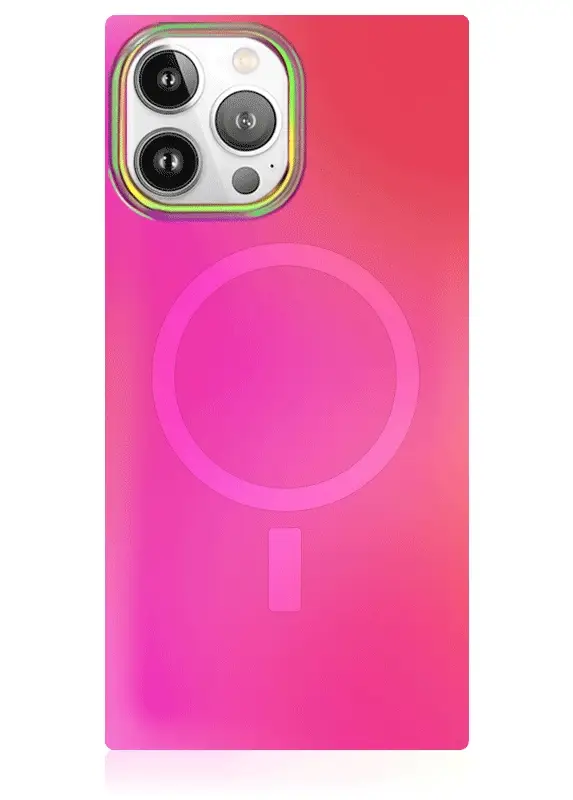 SQUARE® Pink Iridescent Satin iPhone Case - Image 41