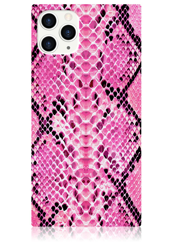 SQUARE® Pink Python iPhone Case - Image 15