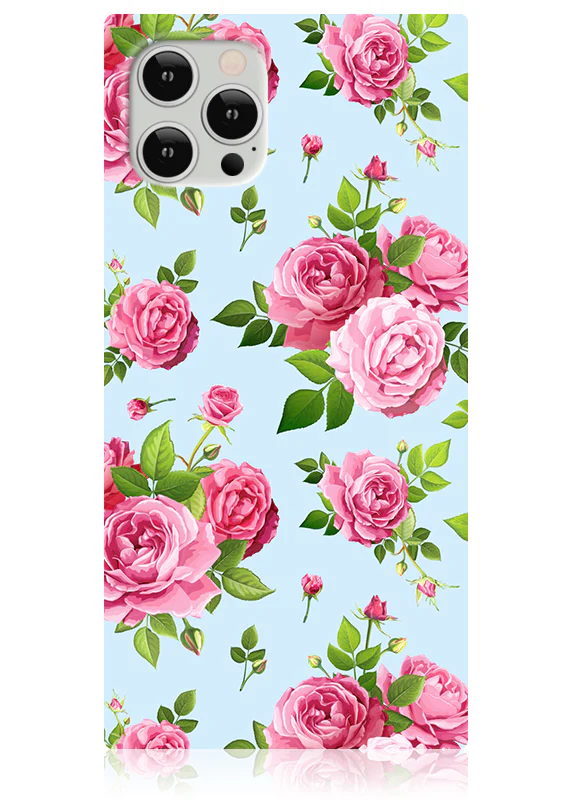 SQUARE® Pink Rose Bouquet iPhone Case - Image 27
