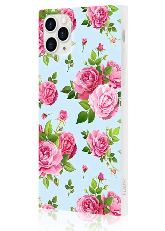 SQUARE® Pink Rose Bouquet iPhone Case - Image 30