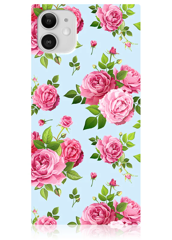 SQUARE® Pink Rose Bouquet iPhone Case - Image 31